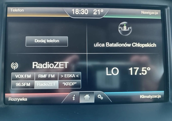 Ford Focus cena 39700 przebieg: 187050, rok produkcji 2016 z Płock małe 781